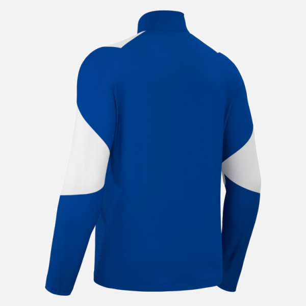 Sweat Izel 1/4 zip homme Bleu Royal