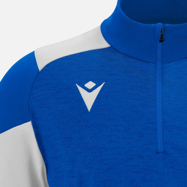 Sweat Izel 1/4 zip homme Bleu Royal